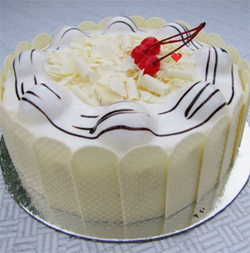 White Forest Cake 1kg  to Rajahmundry