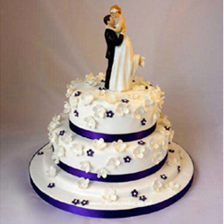 Fondant design cake 