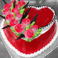 Black forest cake 1.5kg  to Vizag