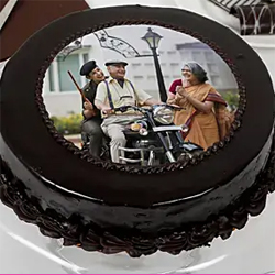 Chocolate Photo Cake 1kg