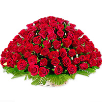 50 Roses Basket to Vizag