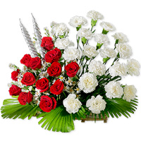 Roses n Carnations to Vizag