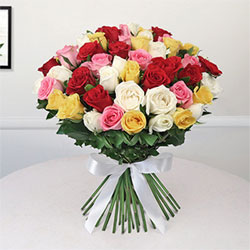 Bunch of 50 Mix Roses