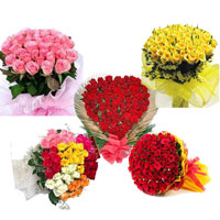 Grand celebration 500 Roses  to Kakinada