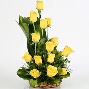 Sunshine Yellow Roses