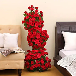 Premium Red Roses Arrangement