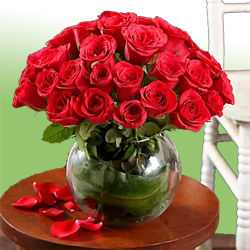 30 Red Roses Arrangement