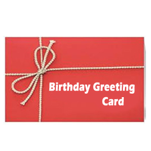 Birthday card  regular