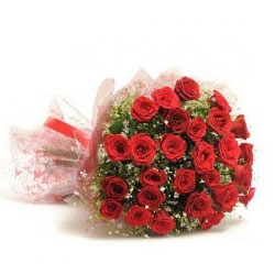 Red roses bunch 