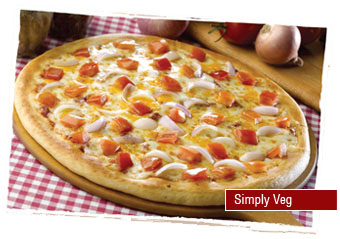 SIMPLY VEG-PIZZA - Small