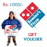 Dominos Gift Vouchers Rs.1,000/-