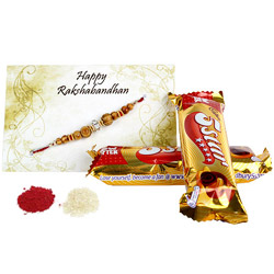 Rakhi With 5 Star Twist