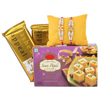 Soan Papdi Rakhi Treat