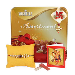 Voghelle Assortment Rakhi Combo to Kakinada