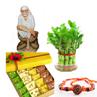 Good Luck Bamboo rakhi