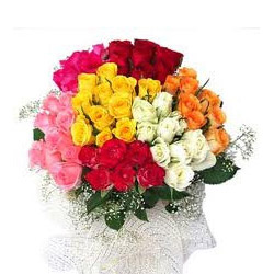 BEAUTIFUL 100 MIX ROSES 