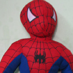 Spider man soft toy