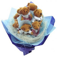 Bouquet of Teddies