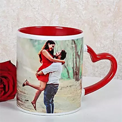 Red Ceramic Mug to Rajahmundry