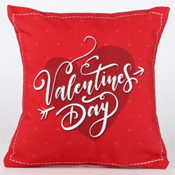 Valentines Day Heart Cushion