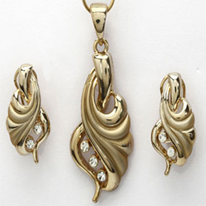 Gold Pendantset