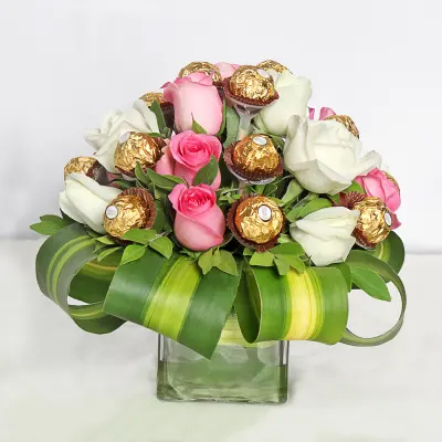 Roses & Ferrero Rocher Bouquet