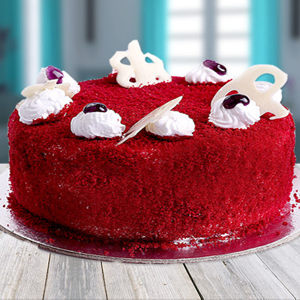 Red Velvet Heart Cake 1kg