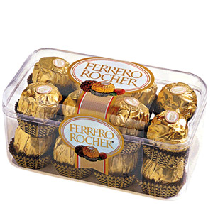 16 pcs ferrero