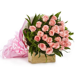 pink roses bunch to Kakinada