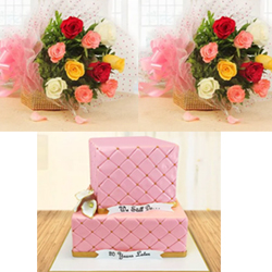 Rose Wedding Cake 3kg 