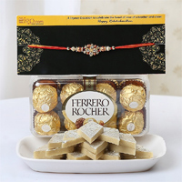 Rakhi with Gift Hamepers