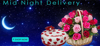 Midnight gifts delivery in Guntur
